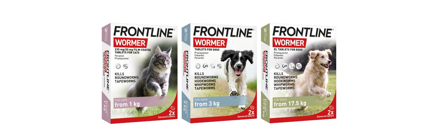 FRONTLINE PLUS and WORMER Frontline UK